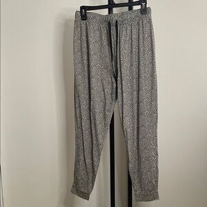 NEW Rae Dunn Cheetah Print Pajama Pants Sz L